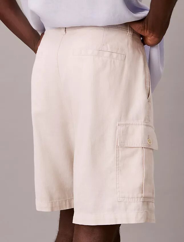 Cargoshorts i linneblandning Cargoshorts i linneblandning