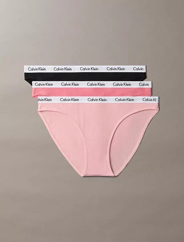 Carousel Bikini i Cotton Stretch-ribb, 3-pack Carousel Bikini i Cotton Stretch-ribb, 3-pack