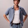 Chambray klassisk skjorta med knappar Chambray klassisk skjorta med knappar