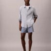 Chambray-shorts med dragkedja Chambray-shorts med dragkedja