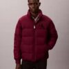 Chenille-Monogram-pufferjacka