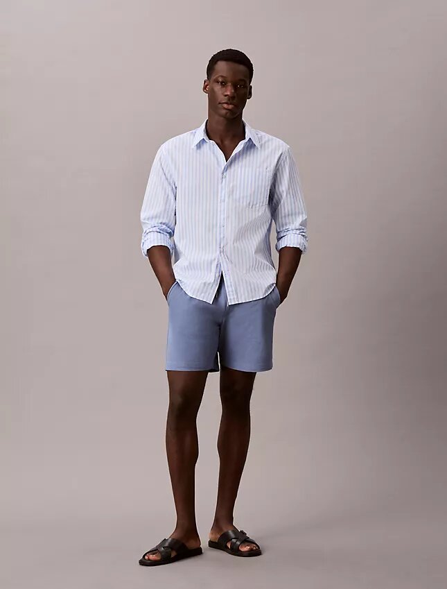 Chino-shorts i Cotton Stretch-bomull Chino-shorts i Cotton Stretch-bomull