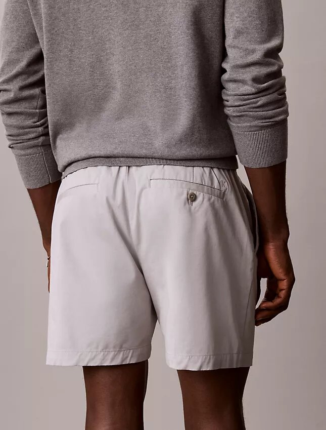 Chino-shorts i Cotton Stretch-bomull Chino-shorts i Cotton Stretch-bomull