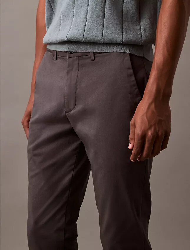 Chinobyxor i bomullsstretch Chinobyxor i bomullsstretch