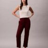 Chinobyxor i Cotton Stretch med rak passform