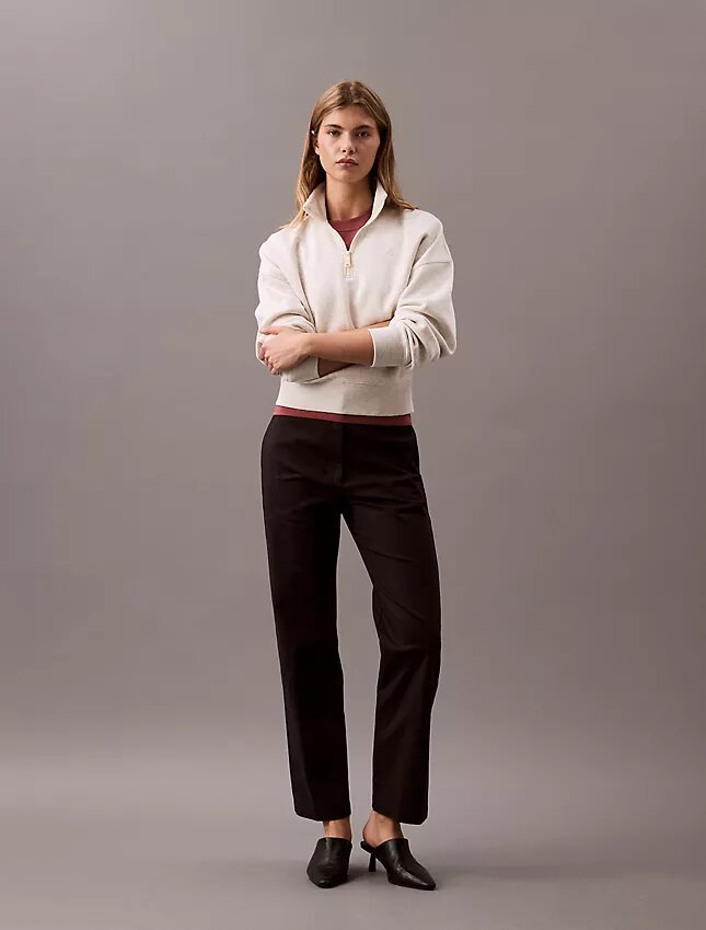 Chinobyxor i Cotton Stretch med rak passform Chinobyxor i Cotton Stretch med rak passform