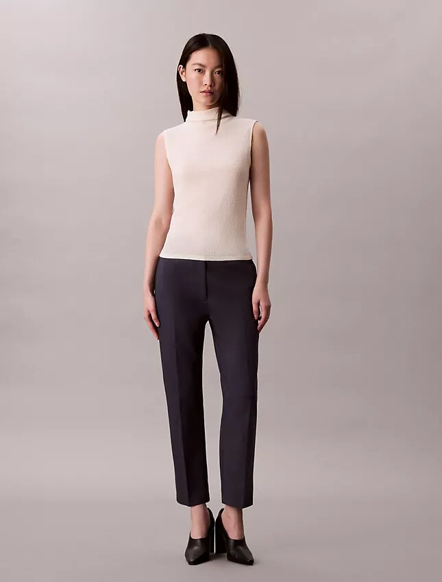 Chinobyxor i Cotton Stretch med rak passform Chinobyxor i Cotton Stretch med rak passform