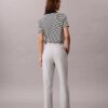 Chinobyxor i Cotton Stretch med rak passform