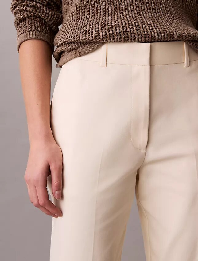 Chinobyxor i Cotton Stretch med rak passform Chinobyxor i Cotton Stretch med rak passform