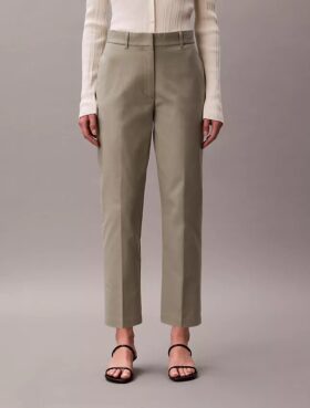 Chinobyxor i Cotton Stretch med rak passform