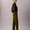 Chinobyxor i Cotton Stretch med rak passform