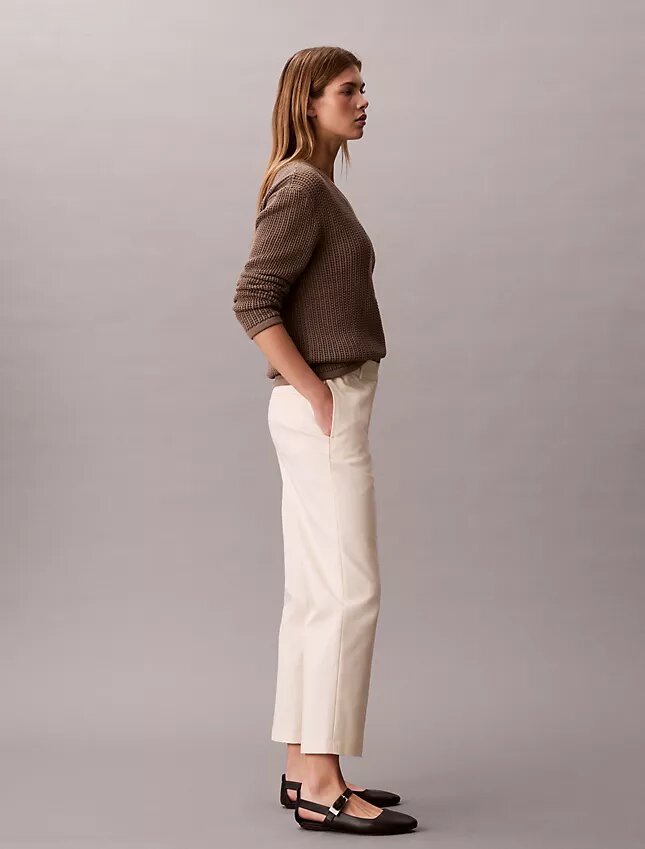 Chinobyxor i Cotton Stretch med rak passform Chinobyxor i Cotton Stretch med rak passform
