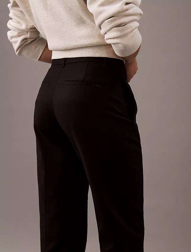 Chinobyxor i Cotton Stretch med rak passform Chinobyxor i Cotton Stretch med rak passform