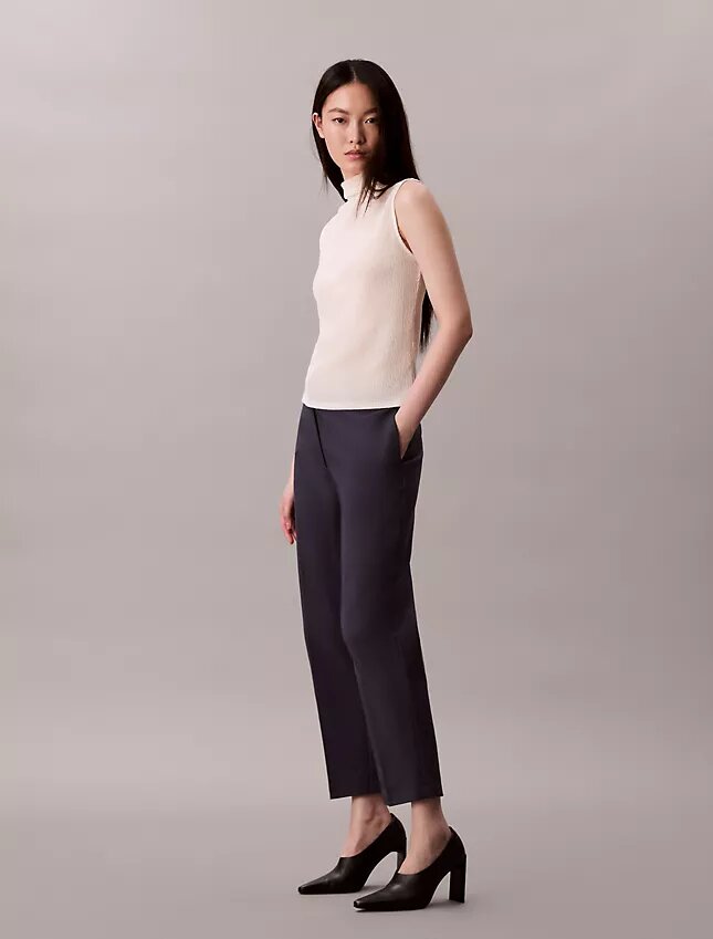 Chinobyxor i Cotton Stretch med rak passform Chinobyxor i Cotton Stretch med rak passform