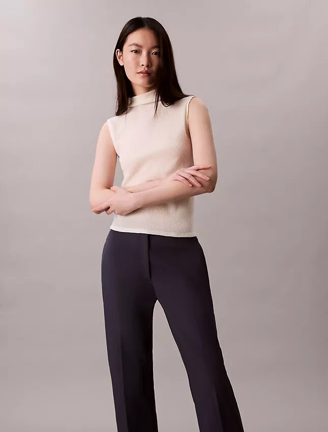 Chinobyxor i Cotton Stretch med rak passform Chinobyxor i Cotton Stretch med rak passform
