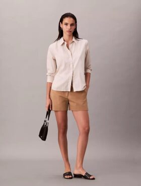 Chinoshorts i Cotton Stretch