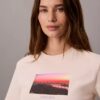 City Sunset-logotyp Klassisk T-shirt City Sunset-logotyp Klassisk T-shirt