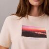 City Sunset-logotyp Klassisk T-shirt City Sunset-logotyp Klassisk T-shirt