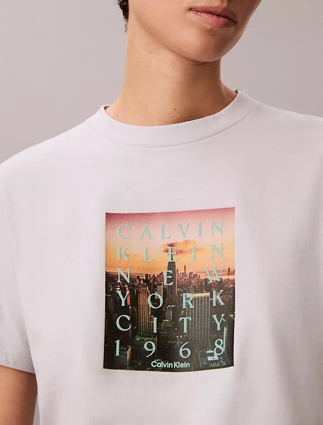 City Sunset – T-shirt med logotyp City Sunset – T-shirt med logotyp