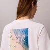 CK Be T-shirt med fotomotiv och boxig passform