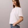 CK Be T-shirt med fotomotiv och boxig passform