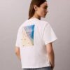 CK Be T-shirt med fotomotiv och boxig passform