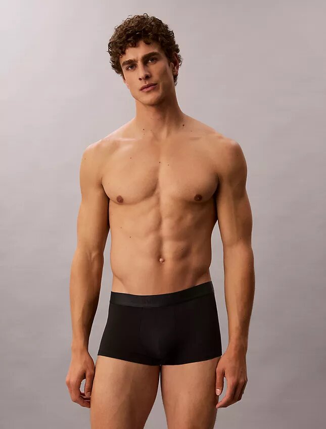 CK Black 3-pack Low Rise Trunk CK Black 3-pack Low Rise Trunk