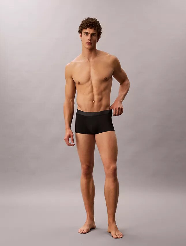CK Black 3-pack Low Rise Trunk CK Black 3-pack Low Rise Trunk