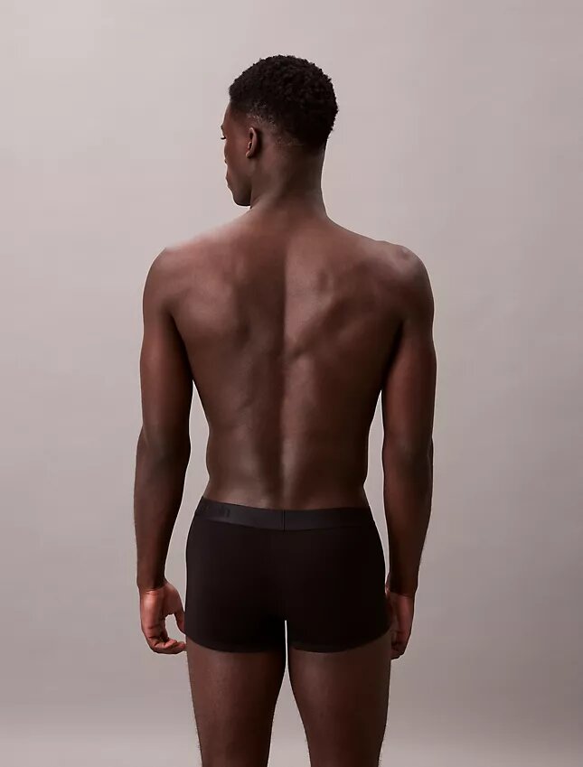 CK Black 3-pack Low Rise Trunk CK Black 3-pack Low Rise Trunk
