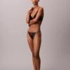 CK Black bikini med blommig spets CK Black bikini med blommig spets