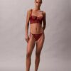 CK Black bikini med blommig spets CK Black bikini med blommig spets