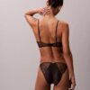 CK Black bikini med blommig spets CK Black bikini med blommig spets
