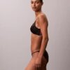 CK Black bikini med blommig spets CK Black bikini med blommig spets