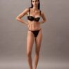 CK Black blommig spets, Unlined balconette-bh CK Black blommig spets, Unlined balconette-bh