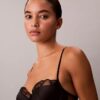 CK Black bodysuit i blommig spets CK Black bodysuit i blommig spets
