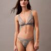 CK Black Geo Lace Unlined triangel-BH CK Black Geo Lace Unlined triangel-BH