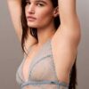 CK Black Geo Lace Unlined triangel-BH CK Black Geo Lace Unlined triangel-BH