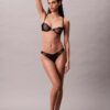 CK Black Geo-spets, Unlined balconette-bh CK Black Geo-spets, Unlined balconette-bh
