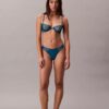 CK Black Geo-spets, Unlined balconette-bh CK Black Geo-spets, Unlined balconette-bh