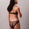 CK Black Geo-spets, Unlined balconette-bh CK Black Geo-spets, Unlined balconette-bh