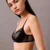 CK Black Geo-spets, Unlined plunge-bh CK Black Geo-spets, Unlined plunge-bh