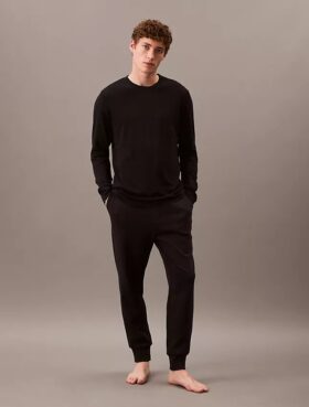 Ck Black Sleep Slim T-shirt med rund hals Ck Black Sleep Slim T-shirt med rund hals