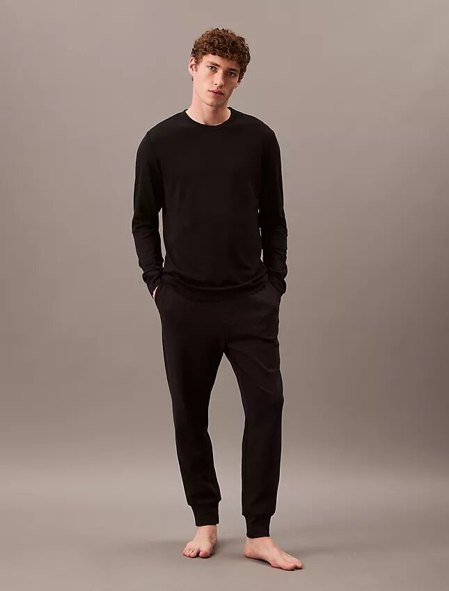 Ck Black Sleep Slim T-shirt med rund hals Ck Black Sleep Slim T-shirt med rund hals