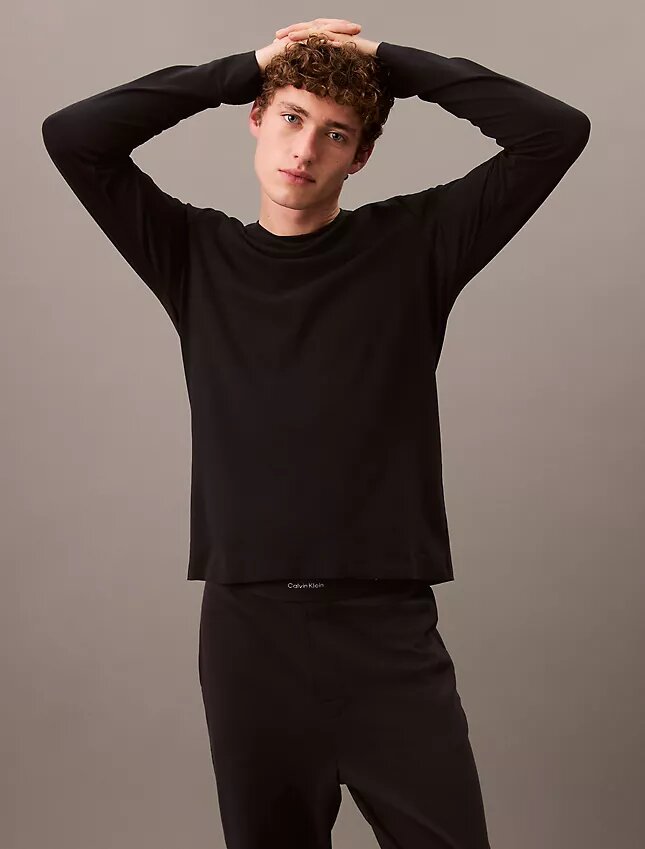 Ck Black Sleep Slim T-shirt med rund hals Ck Black Sleep Slim T-shirt med rund hals