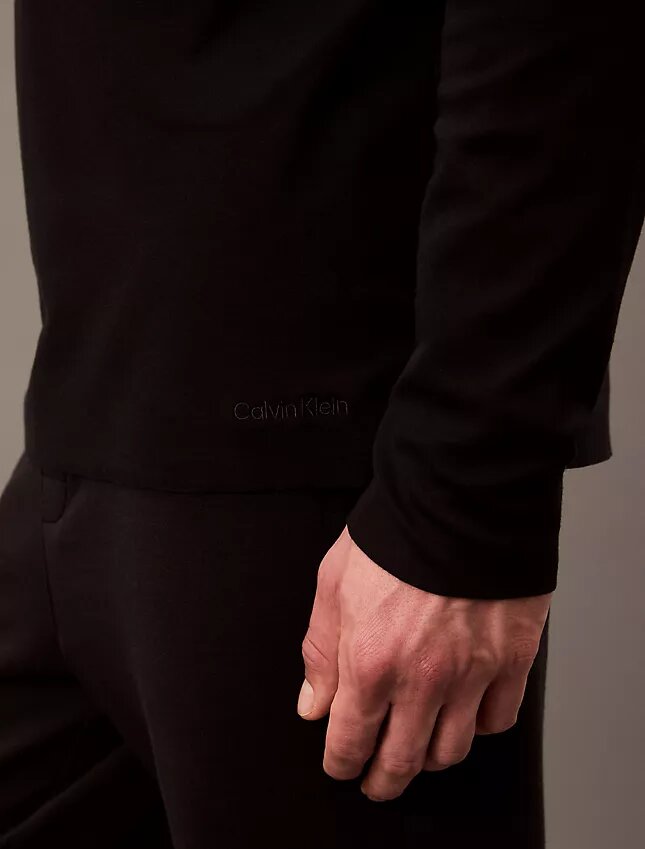Ck Black Sleep Slim T-shirt med rund hals Ck Black Sleep Slim T-shirt med rund hals