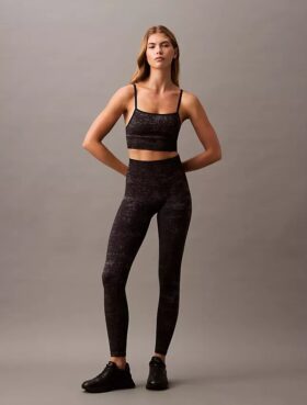 CK Sport sömlösa leggings med tryck
