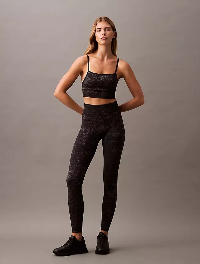 CK Sport sömlösa leggings med tryck CK Sport sömlösa leggings med tryck