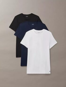 Cotton Classics 3-pack klassisk T-shirt med rund hals Cotton Classics 3-pack klassisk T-shirt med rund hals