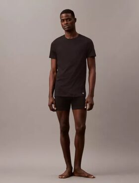 Cotton Classics 3-pack klassisk T-shirt med rund hals