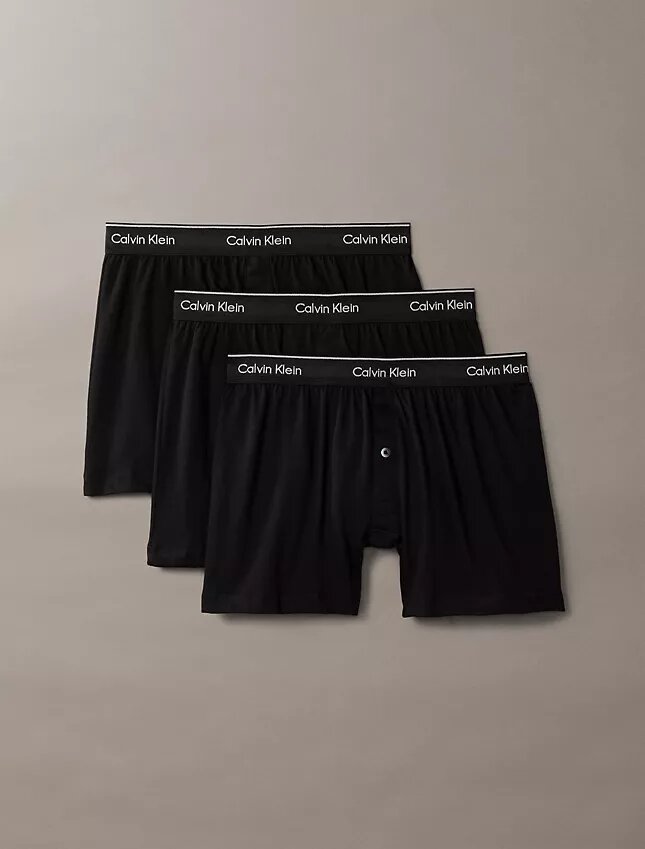 Cotton Classics 3-pack stickade boxershorts Cotton Classics 3-pack stickade boxershorts